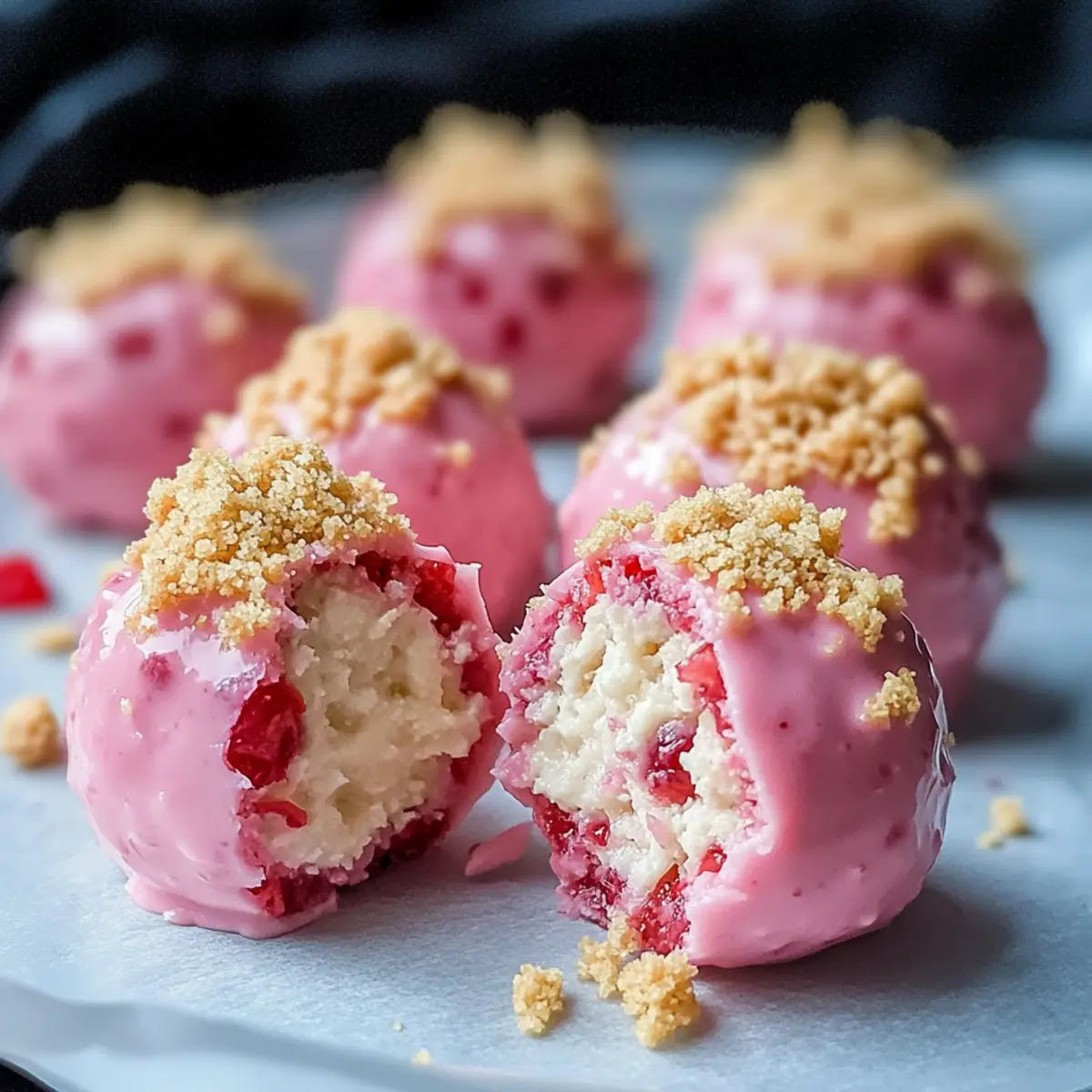 Strawberry Shortcake No-Bake Balls: Easy, Creamy Delights