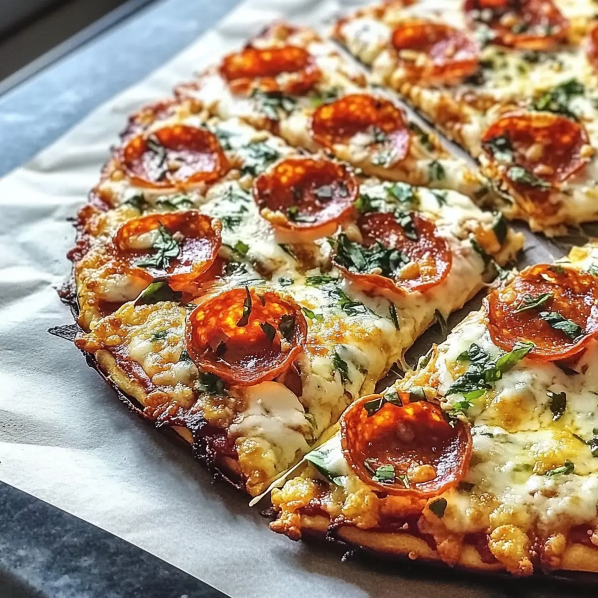 Viral Cottage Cheese Flatbread Pizza That's Crazy Good