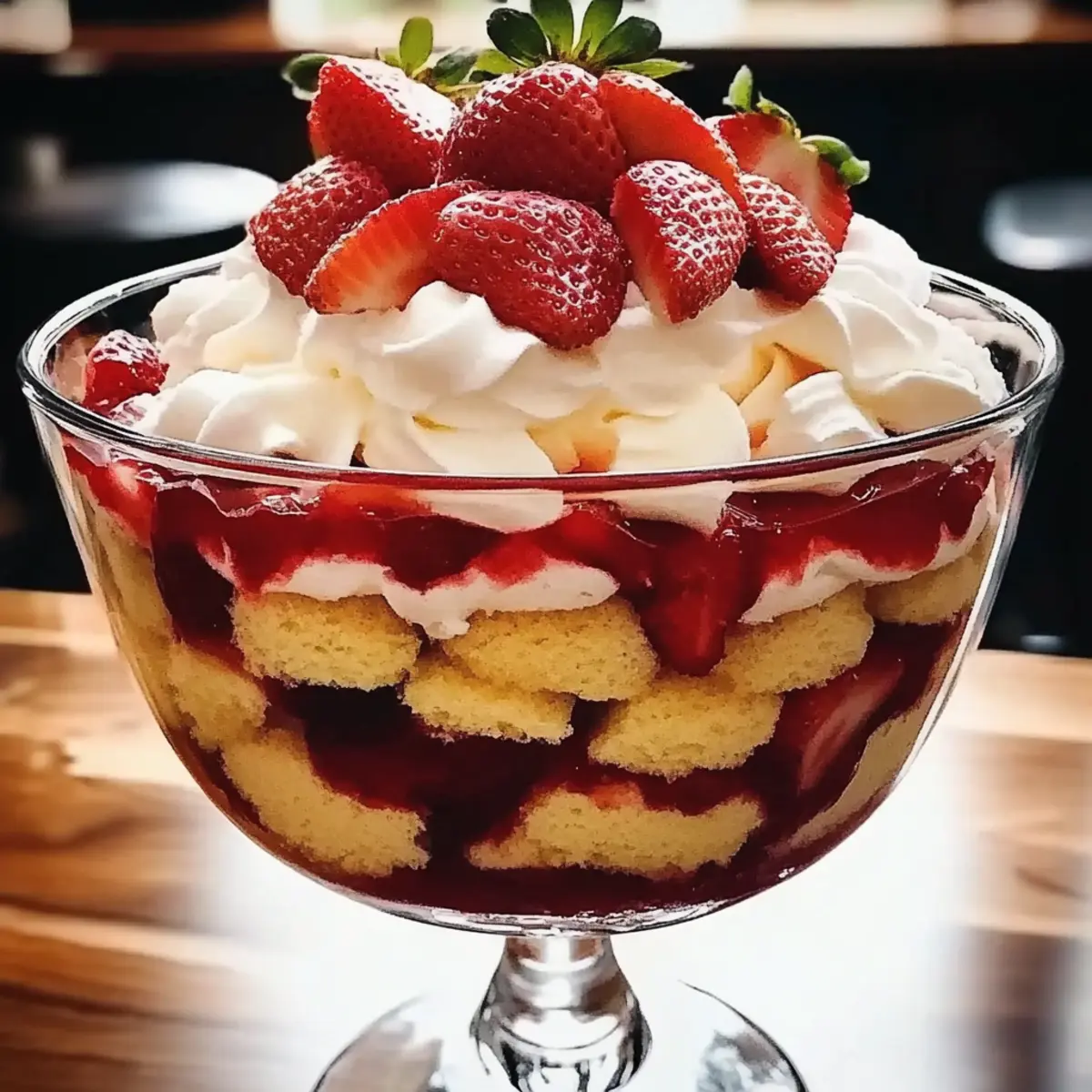Easter Strawberry Shortcake Trifle That Steals the Show