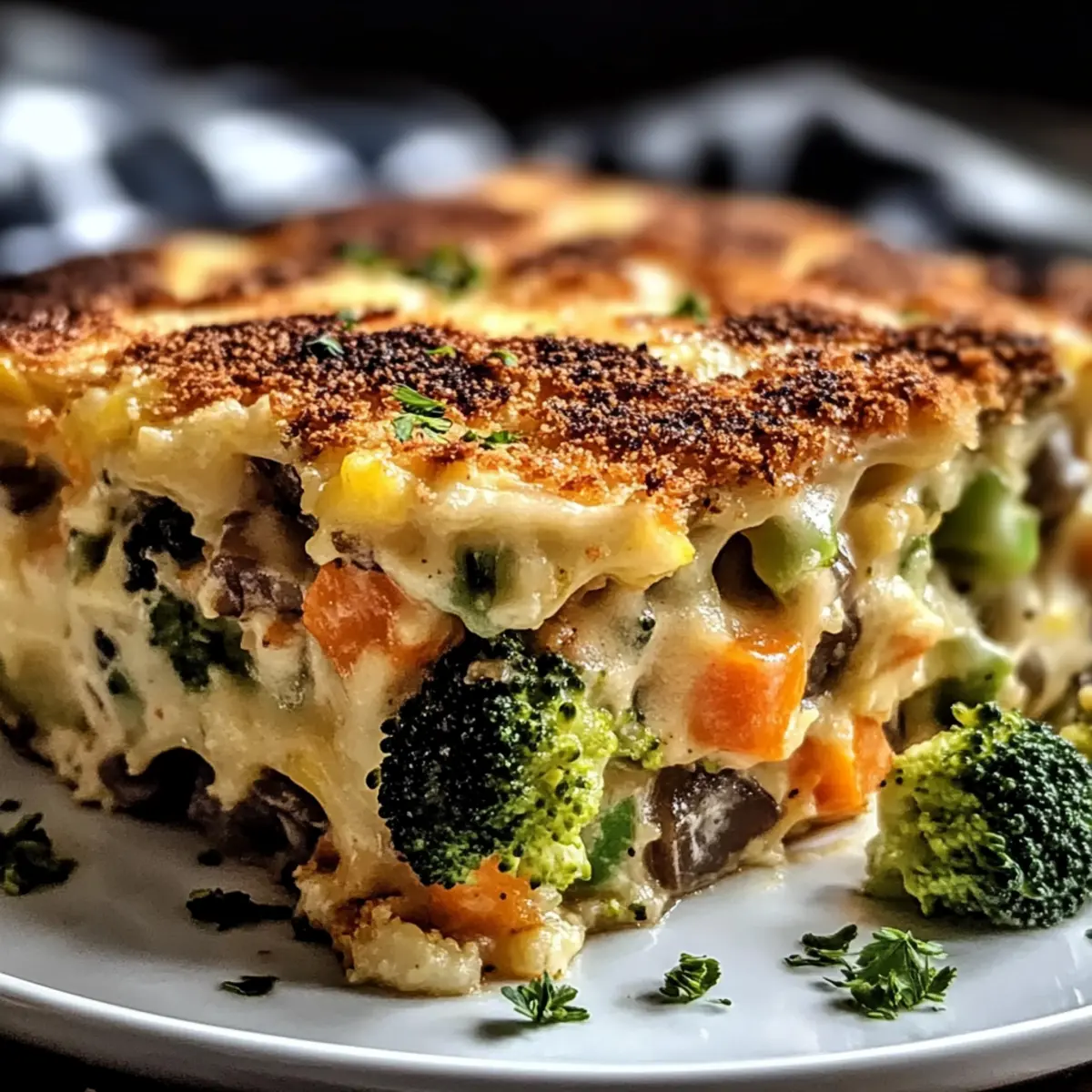 Cheesy Vegetable Casserole: Your Cozy and Customizable Delight