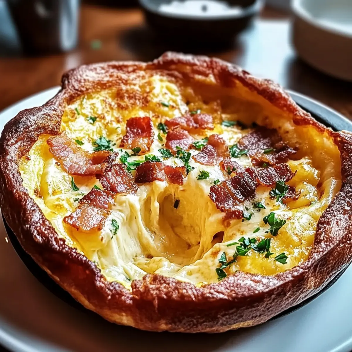 Cheddar & Bacon Dutch Baby: Your New Favorite Easy Breakfast