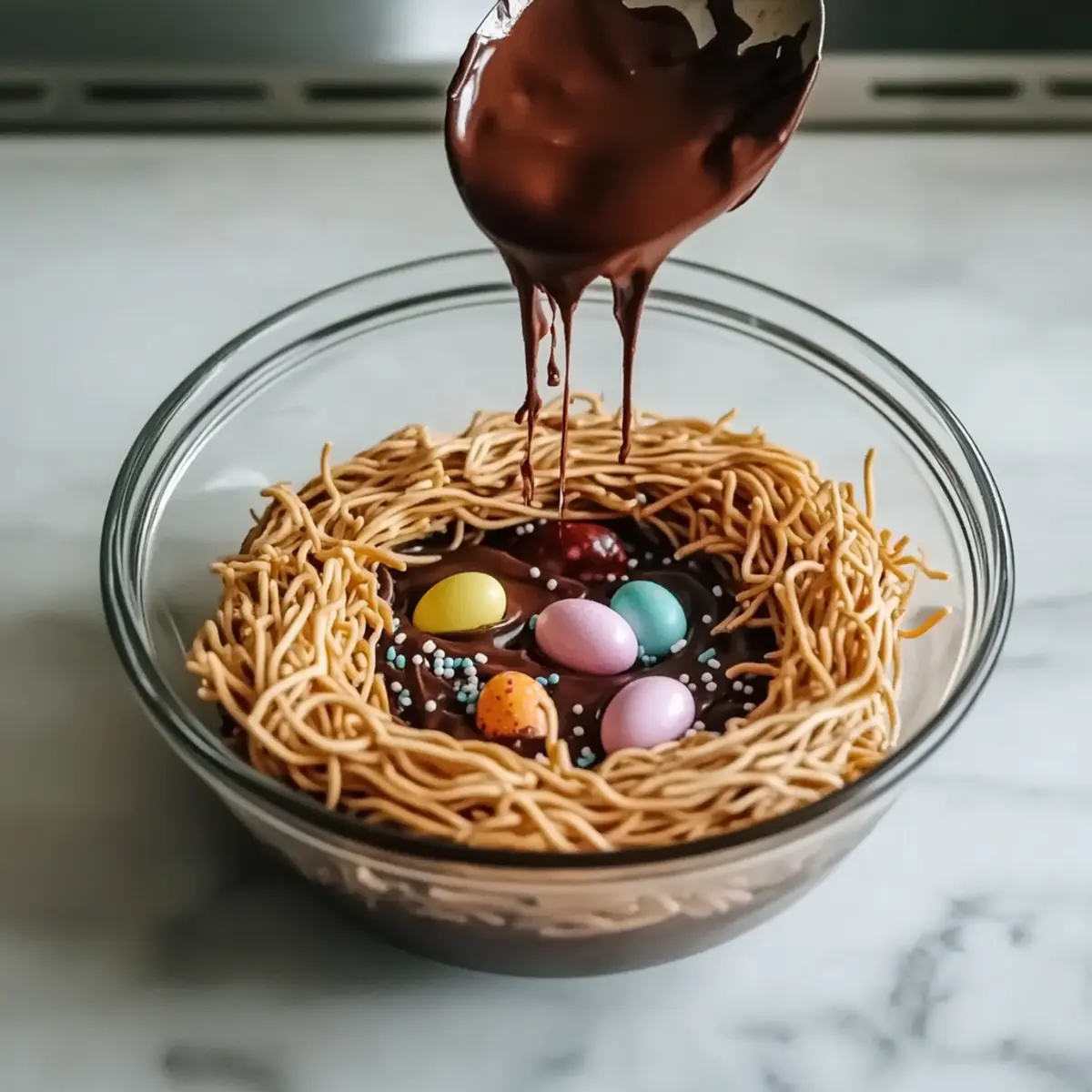 Easter Birds Nest Cookies: Delightful Chocolate Crunch Treats