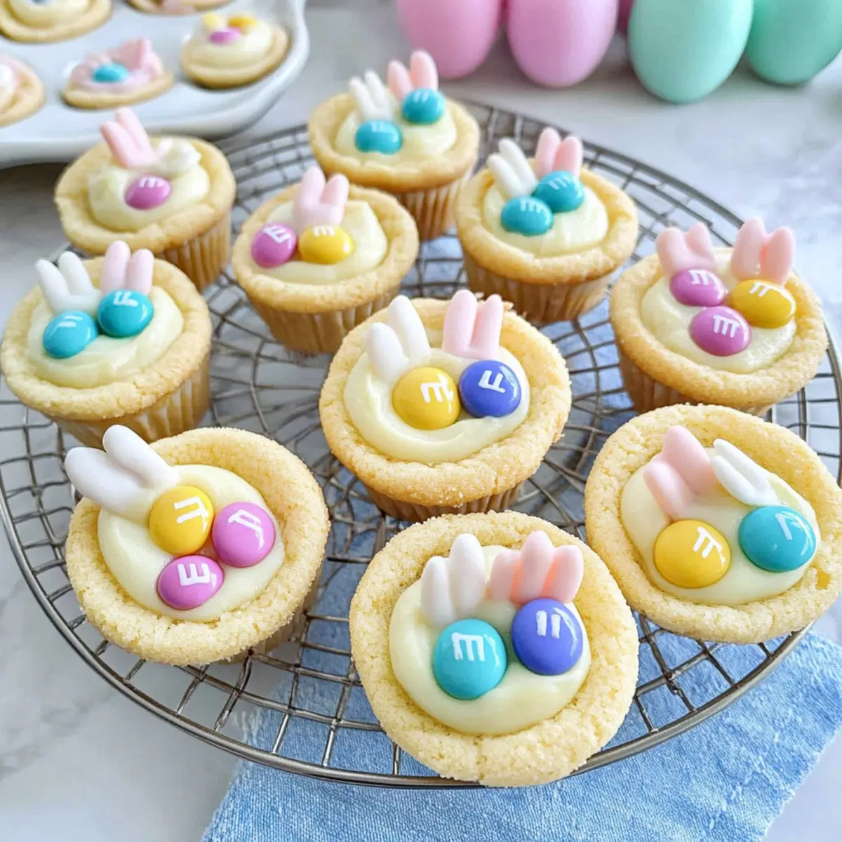 Easter Bunny Sugar Cookie Cups: Adorable Treats for Everyone