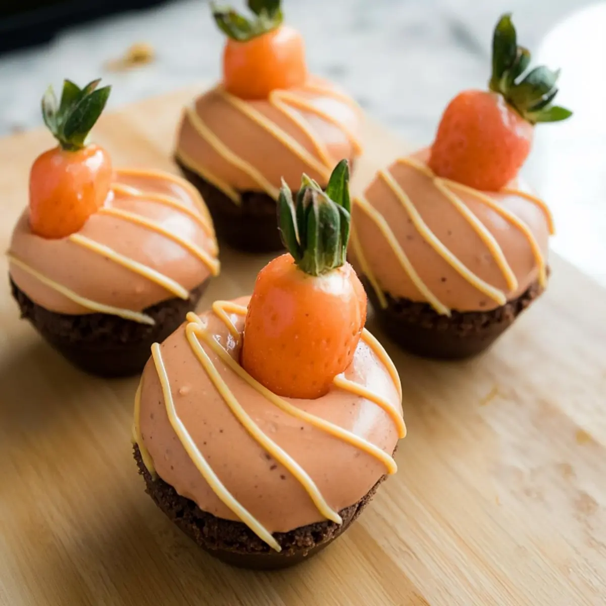 Delightful Carrot Patch Dirt Cups for No-Bake Fun