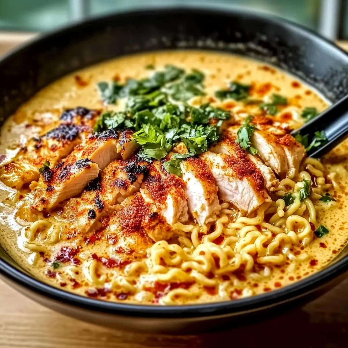 Fiery Chicken Ramen: A Spicy Twist on Comfort Food
