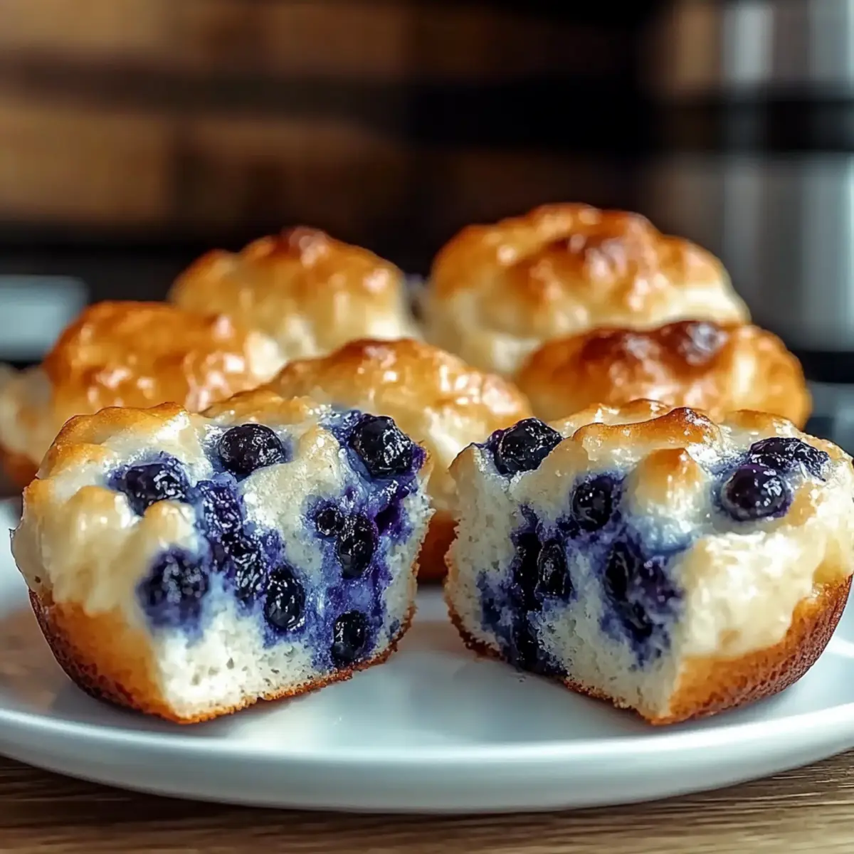 Cottage Cheese Blueberry Cloud Bread: Light & Deliciously Healthy