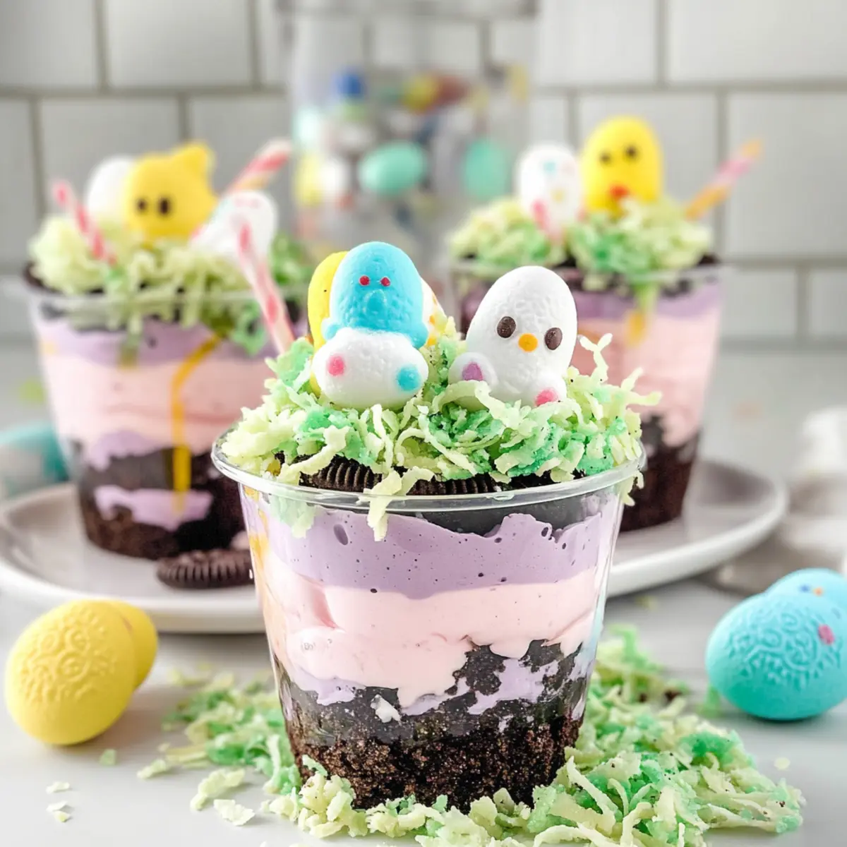 Delicious Easter Dirt Cups for a Fun, No-Bake Dessert Delight