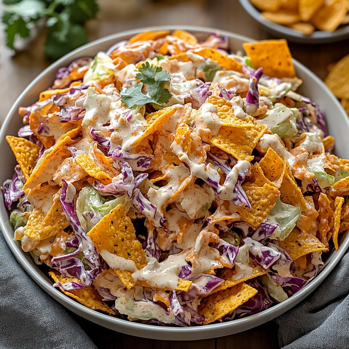 Bold Frito Cowboy Cabbage Salad for a Crunchy Twist