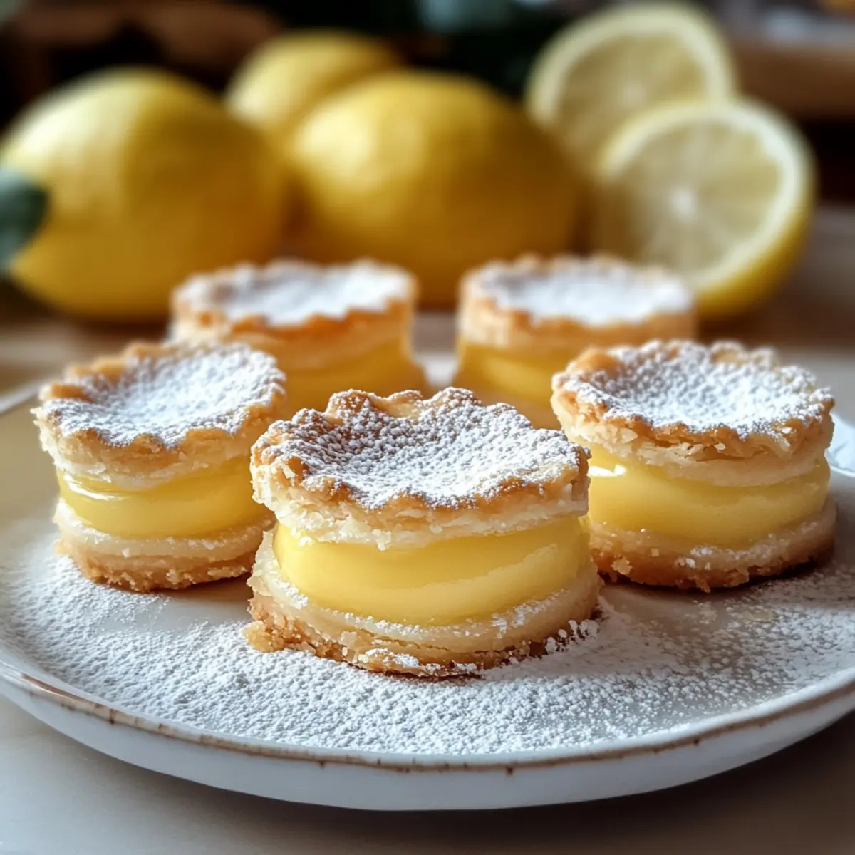 Baby Lemon Impossible Pies: Effortless Tangy Delights