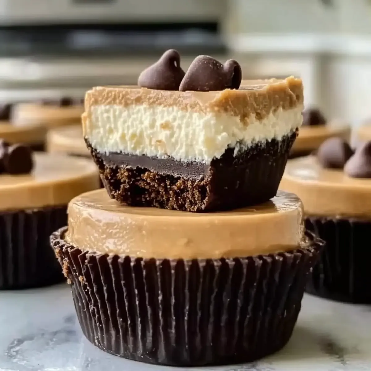 Creamy Peanut Butter Cottage Cheese Cheesecake Cups You’ll Love