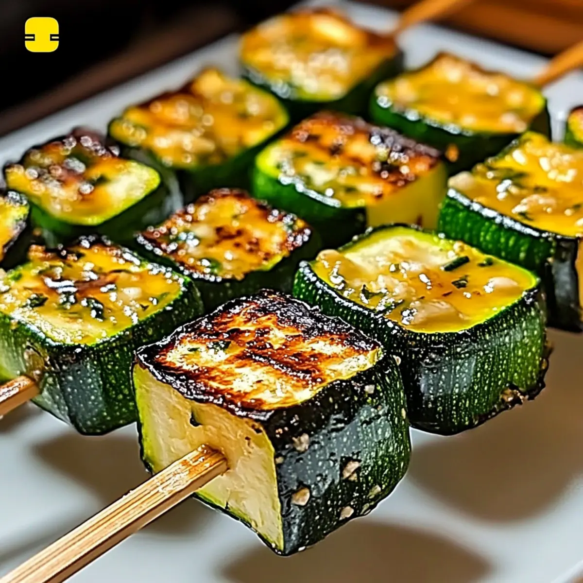 Garlic Butter Zucchini Skewers: A Summer Grilling Delight