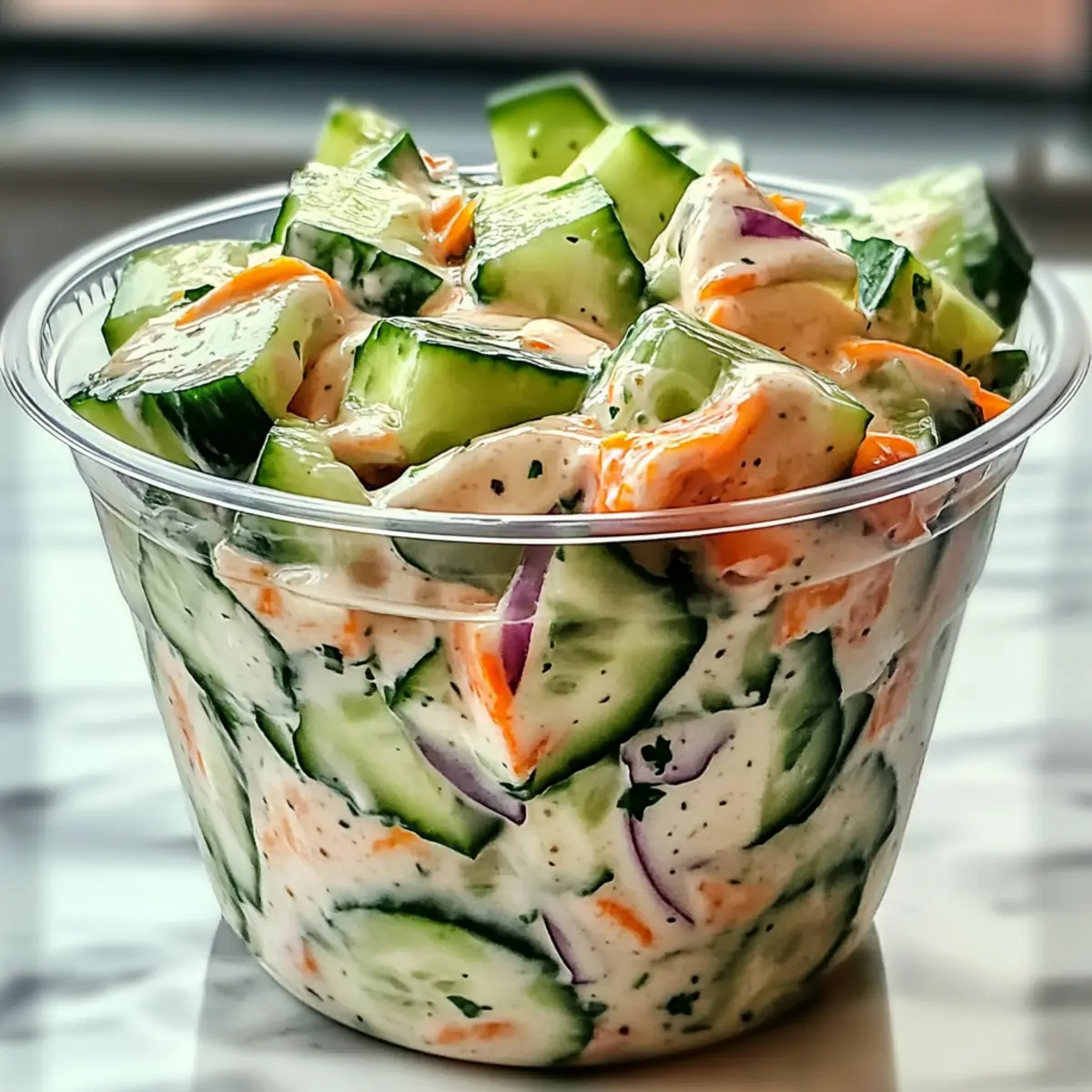 Sushi Cucumber Salad: Crunchy, Creamy, and Completely Delightful