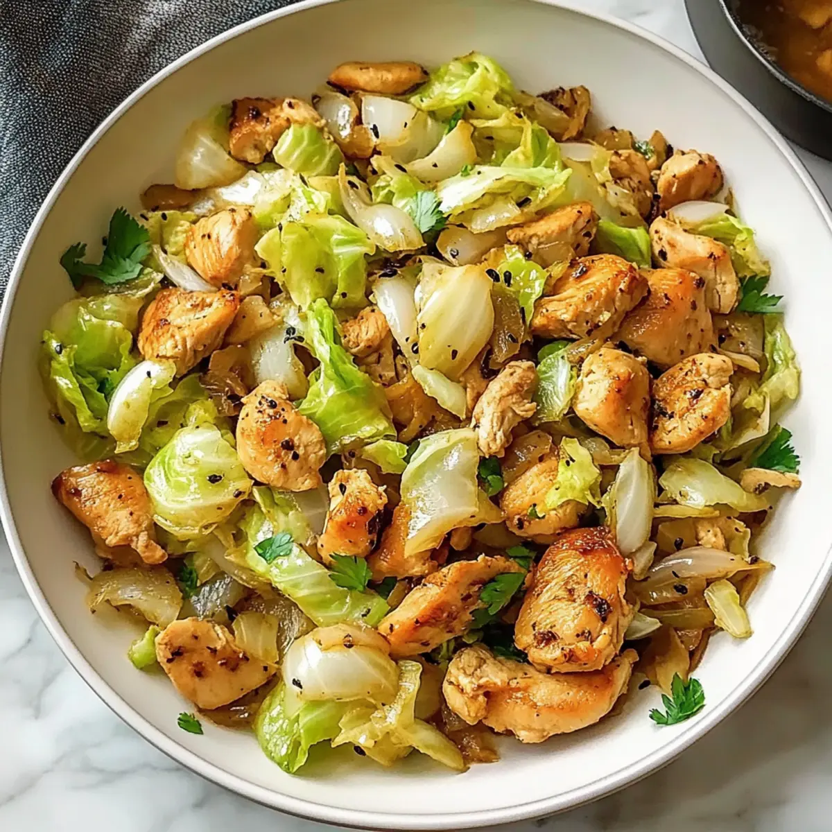 Savor the Flavor: Chicken and Cabbage Stir Fry Delight