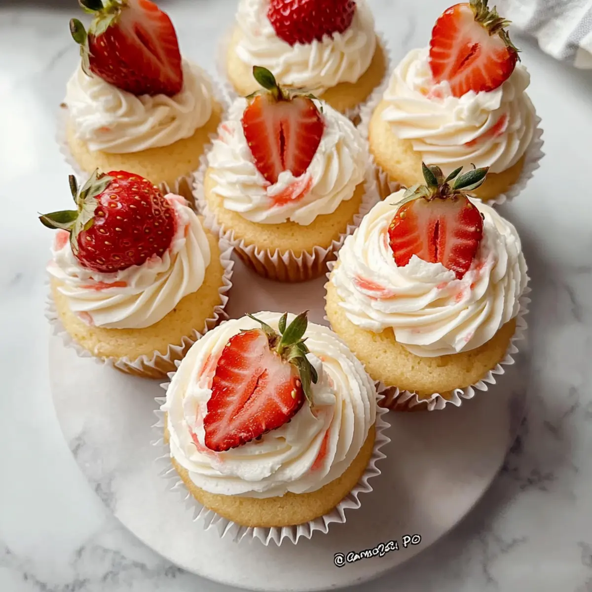 Delicious Strawberry Shortcake Cupcakes for Sweet Summer Joy