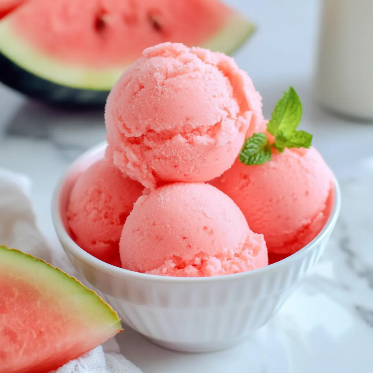 Ninja Creami Watermelon Sorbet: Your Cool Summer Bliss