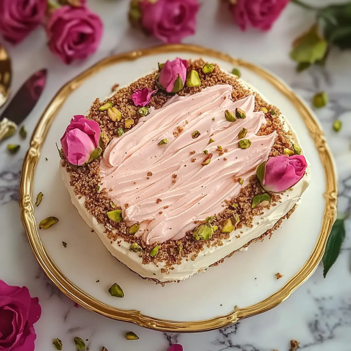 Delightful Rose Tiramisu: No-Bake, Egg-Free Bliss