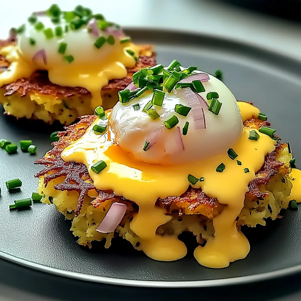 Savory Latke Eggs Benedict: A Perfect Brunch Delight