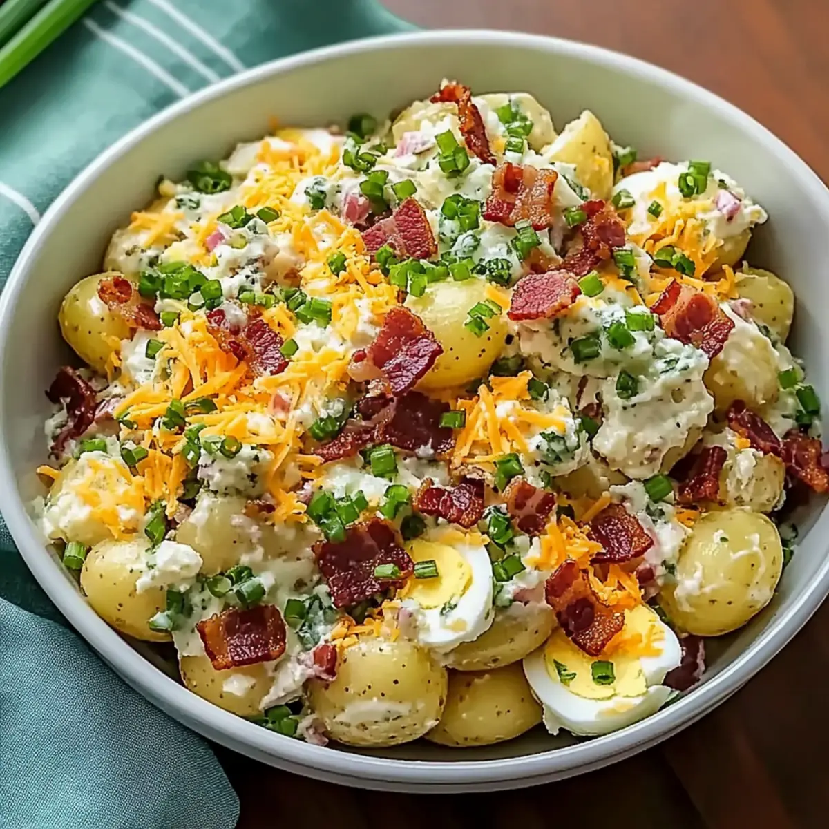 Bacon Loaded Potato Salad That’ll Steal the Show