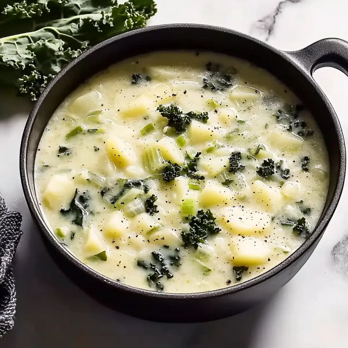 Cozy Up with Creamy Colcannon Soup for Comforting Nights