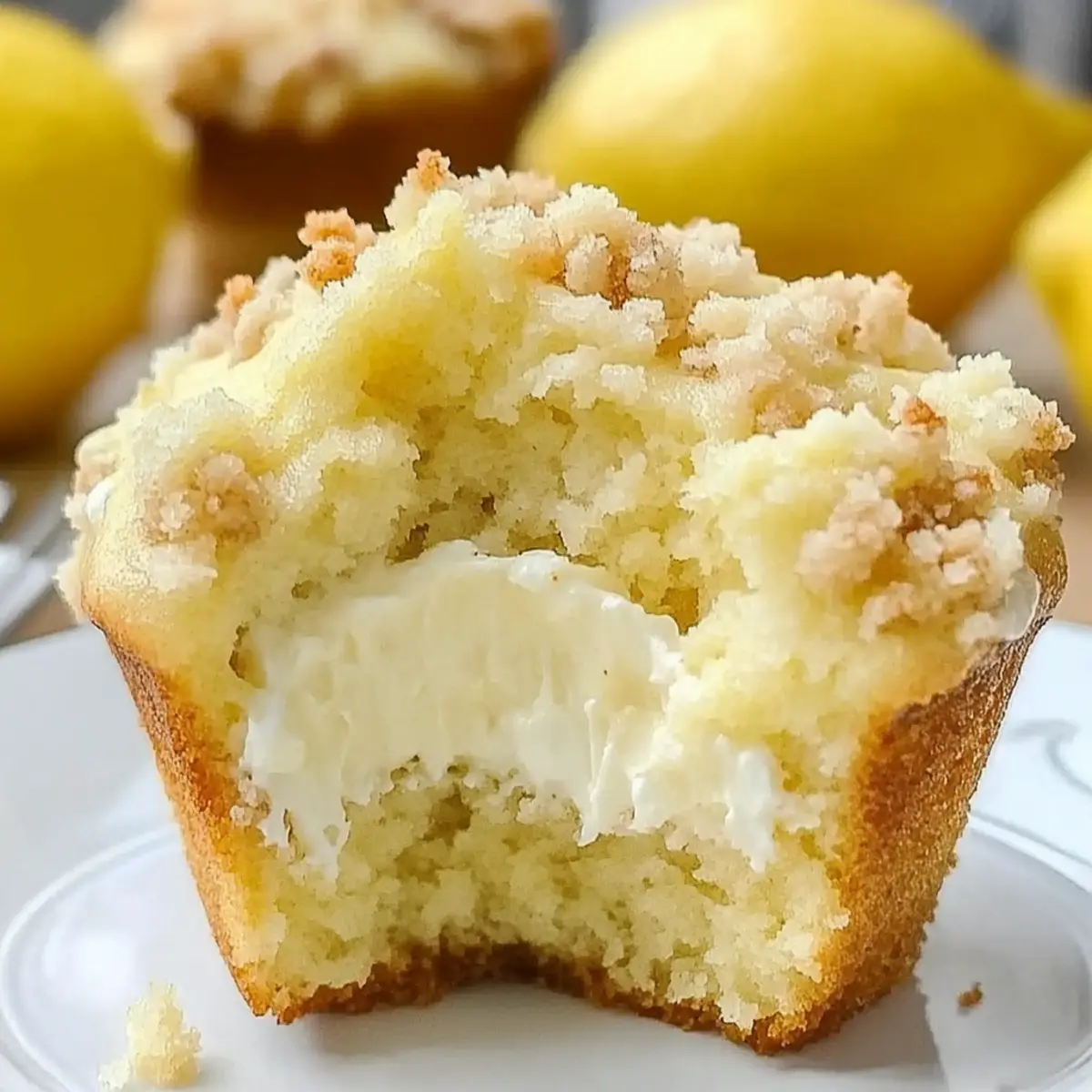 Zesty Lemon Cream Cheese Muffins Perfect for Any Morning