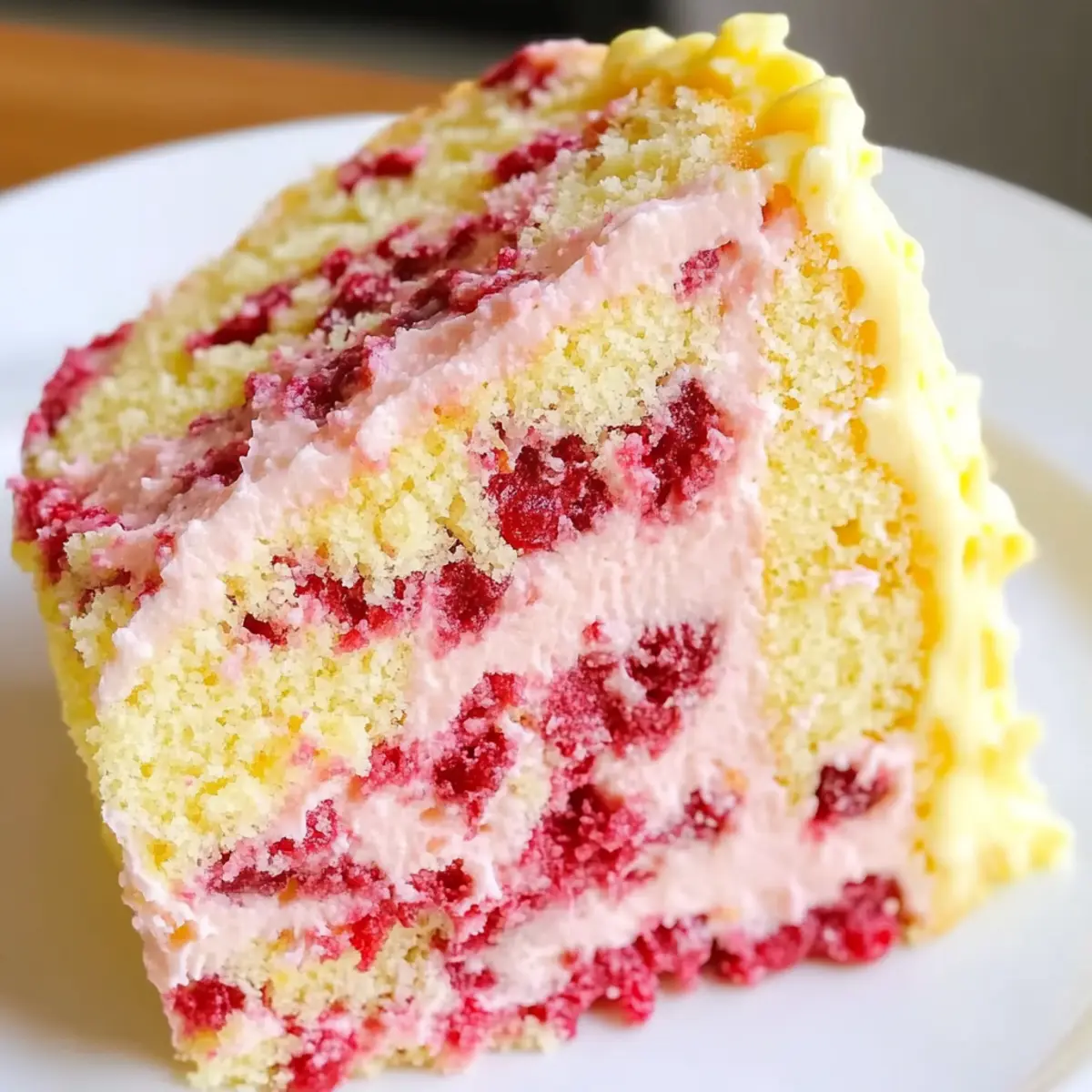 Refreshing Strawberry Lemonade Cake With Creamy Lemon Buttercream