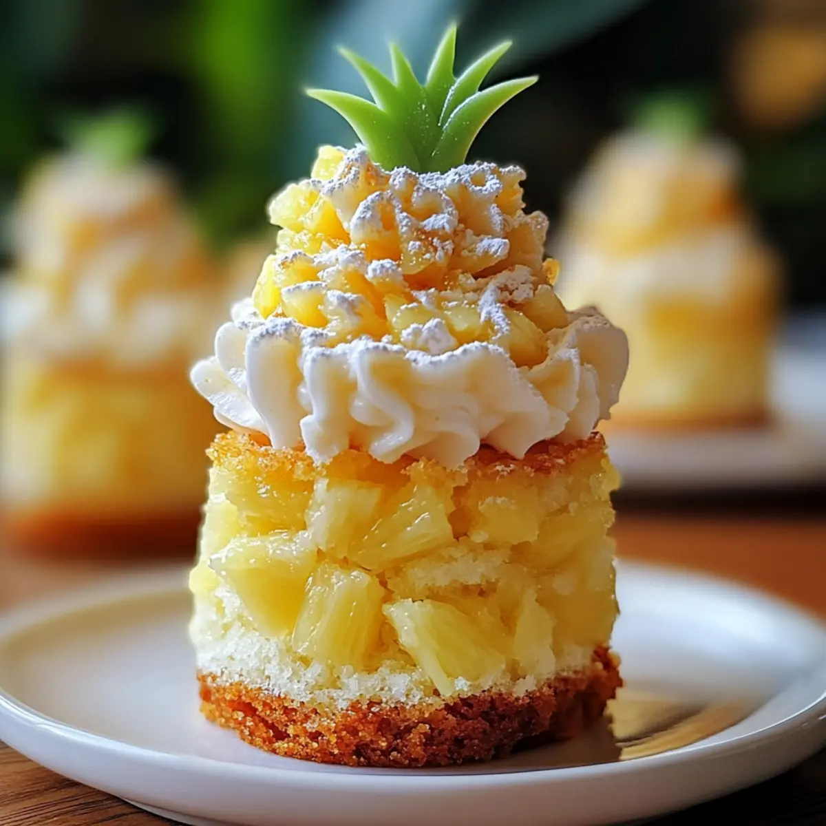 Mini Pineapple Cakes: Sweet Bites of Tropical Bliss