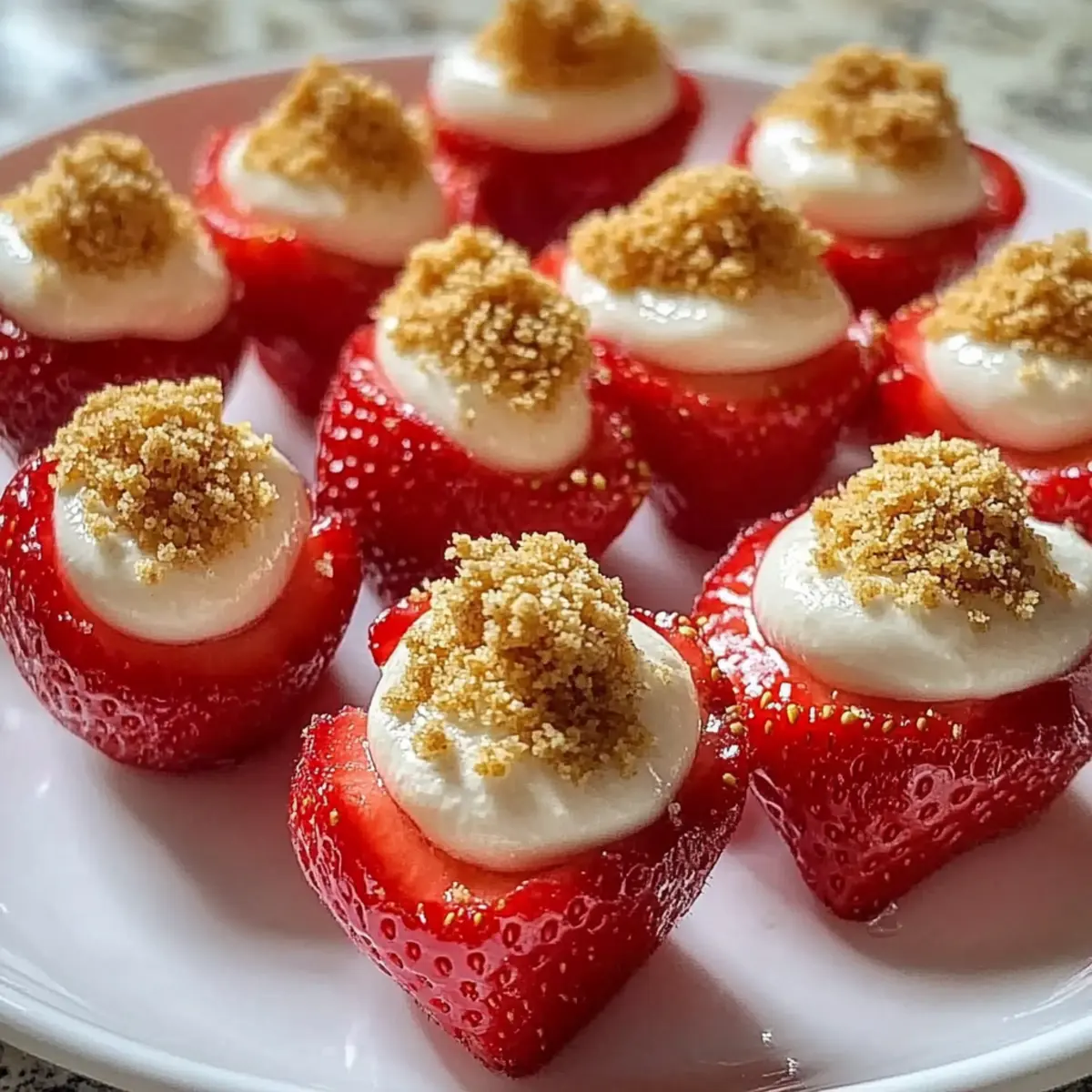 Cheesecake Deviled Strawberries: A No-Bake Dream Dessert