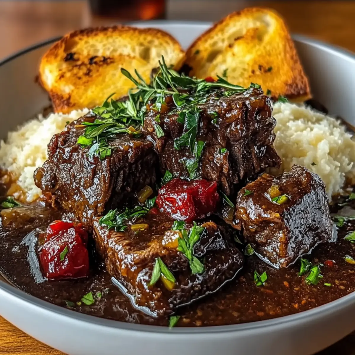 Savory Slow Cooker Beef Manhattan for Cozy Nights