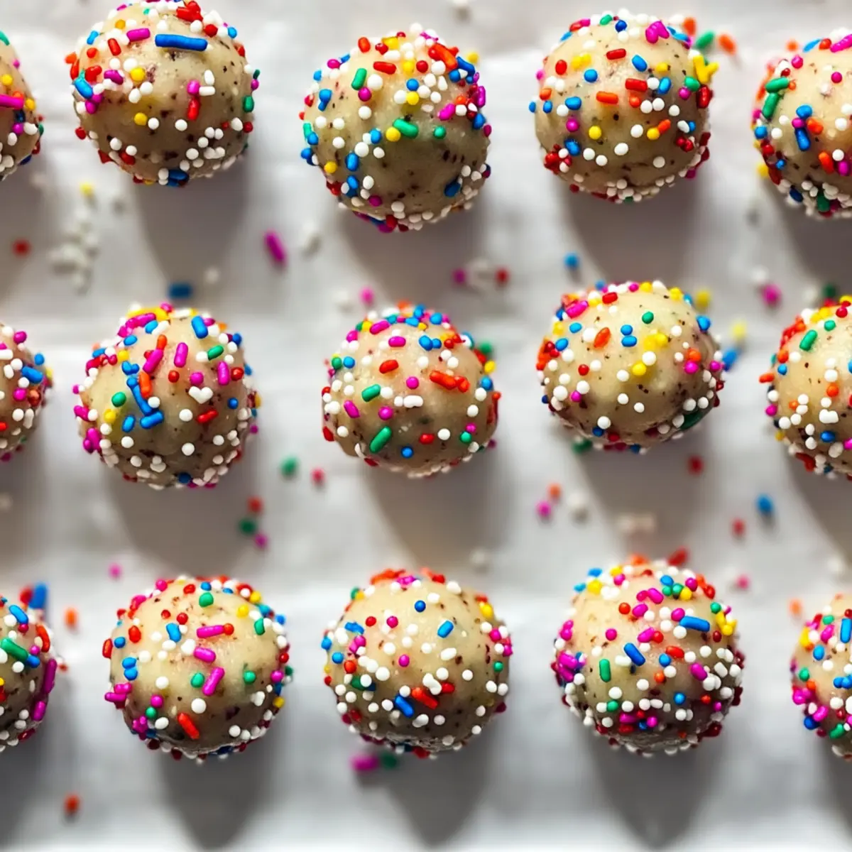 Birthday Cake Batter Protein Balls for Guilt-Free Indulgence