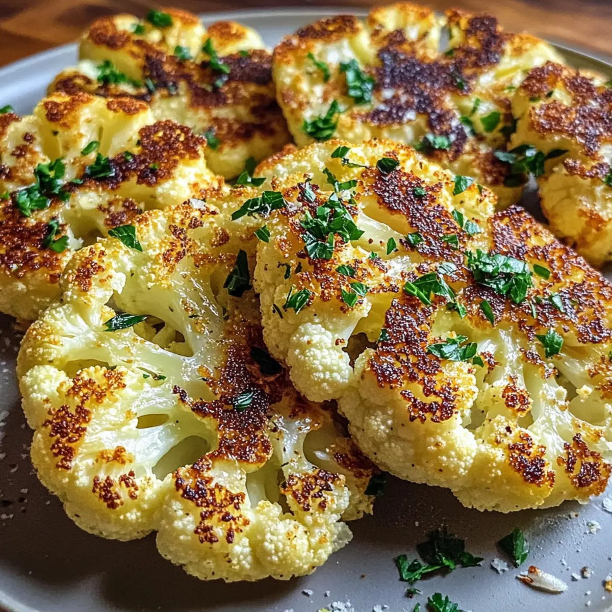 Crispy Baked Cauliflower Steaks That Melt in Your Mouth