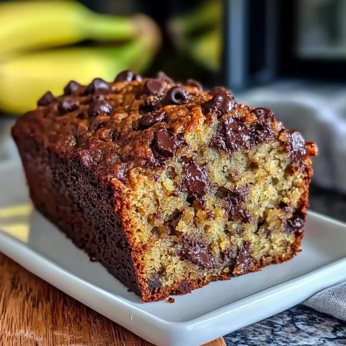 Moist Chocolate Chip Banana Bread That'll Steal Your Heart