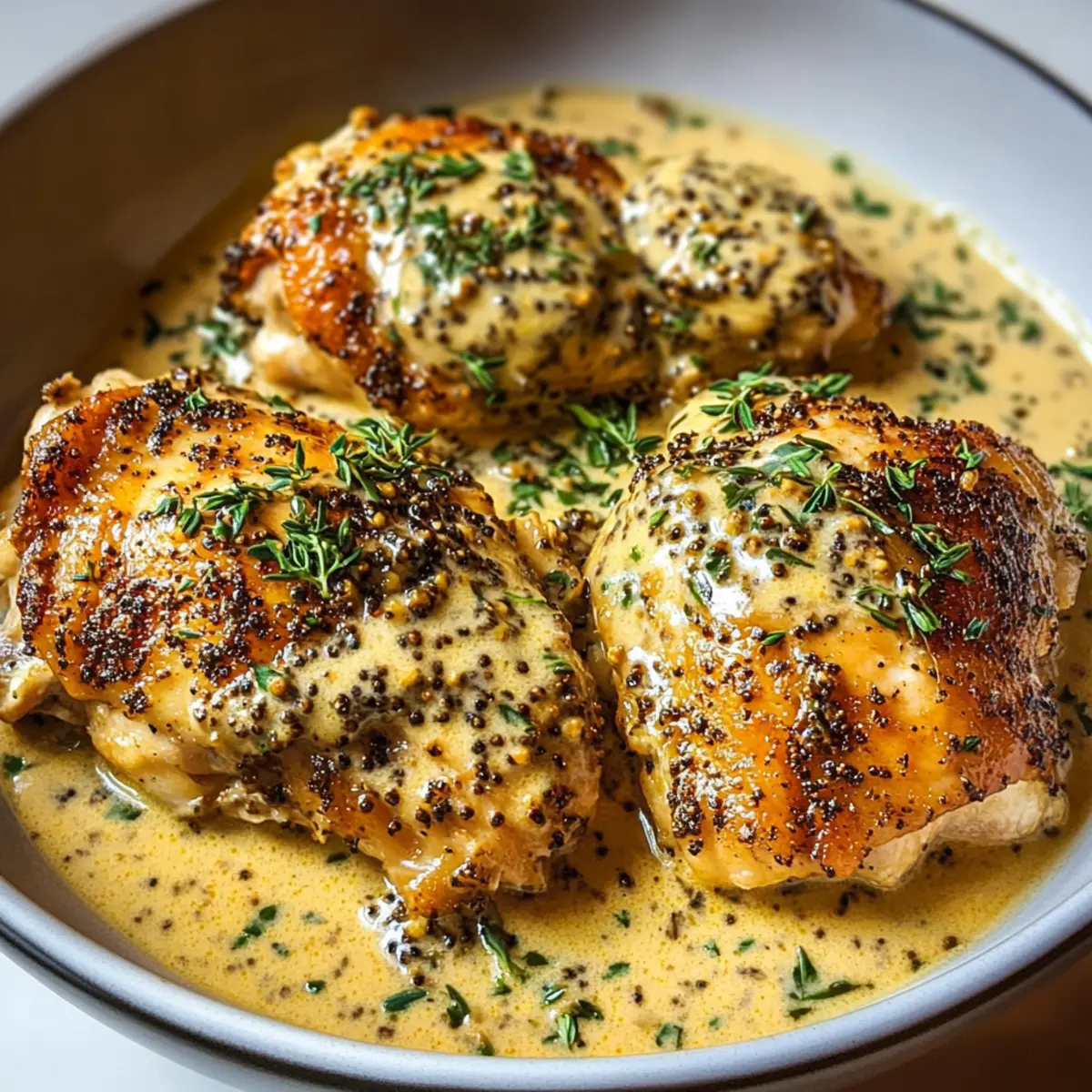 Savory French Mustard Chicken for Cozy Weeknight Dinners