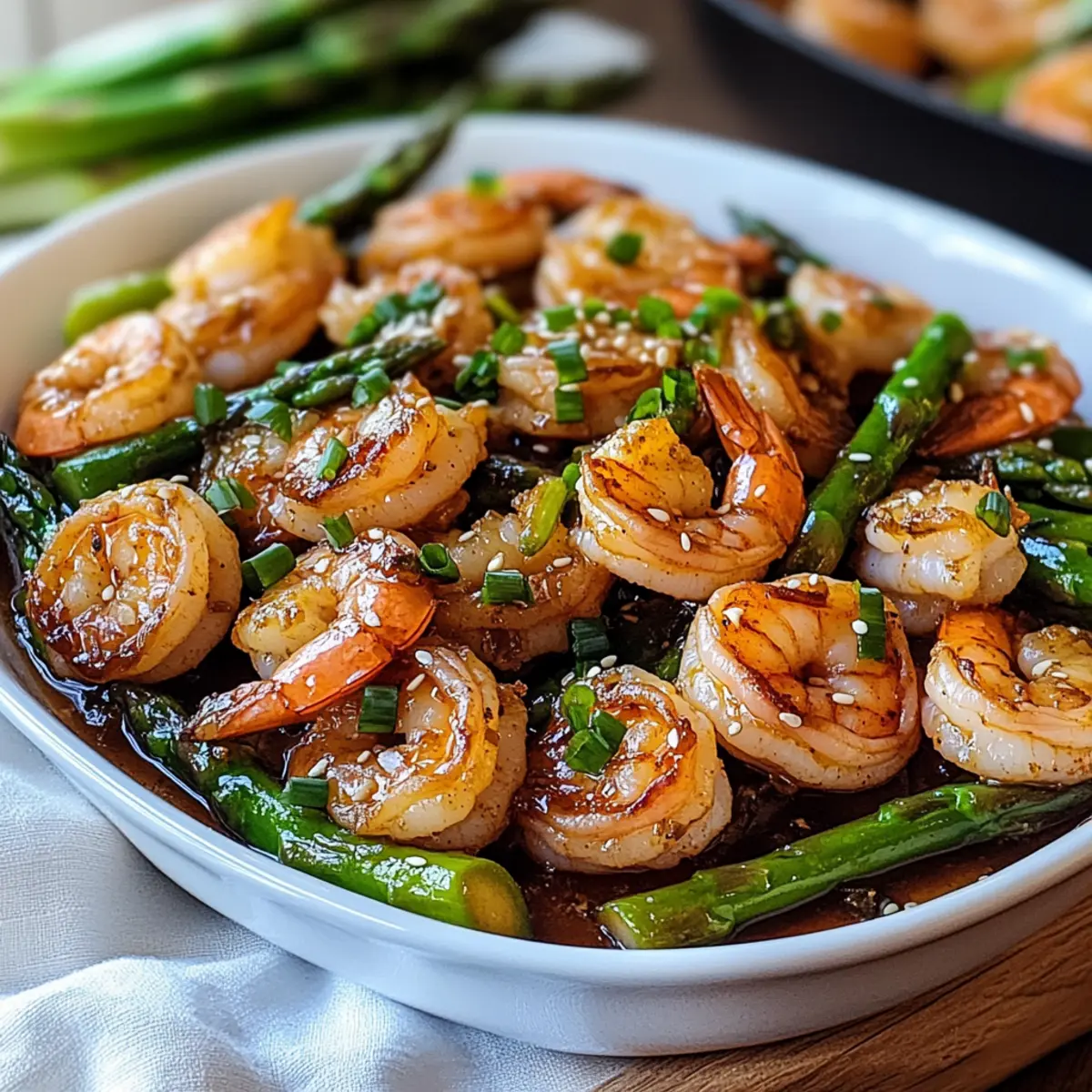 Sweet Chili Shrimp with Asparagus in Just 20 Minutes