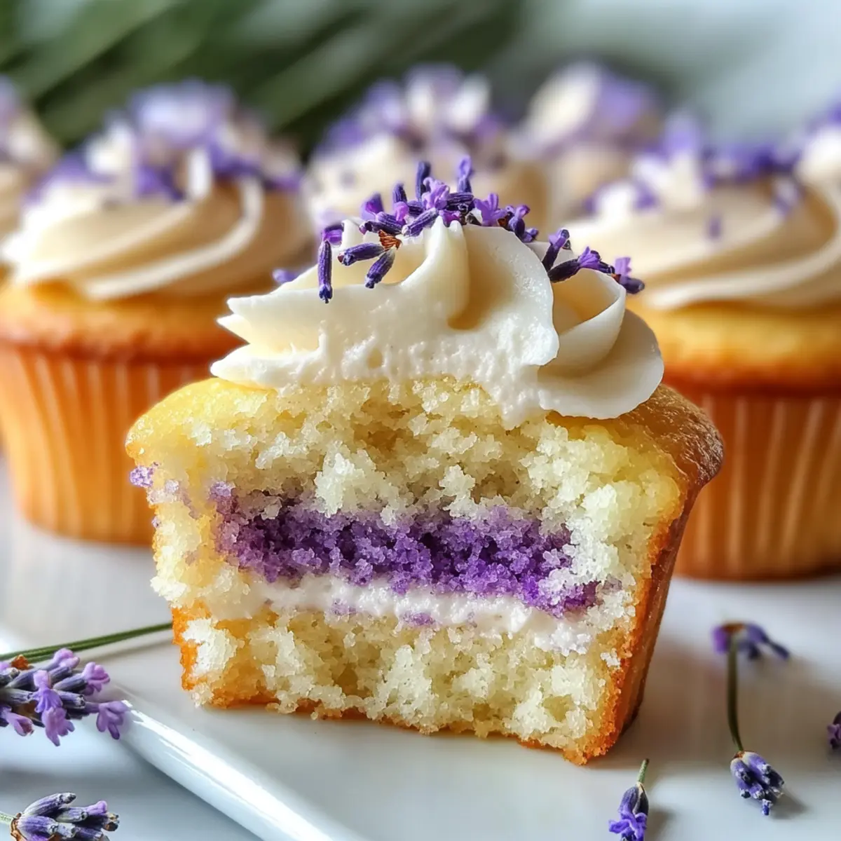 Lavender Honey Cupcakes: A Sweet Floral Escape at Home