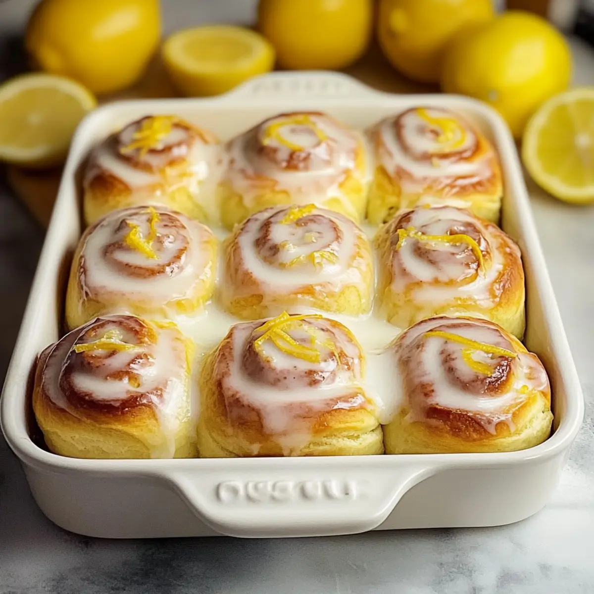 Lemon Sweet Rolls: Irresistibly Fluffy Citrus Delights
