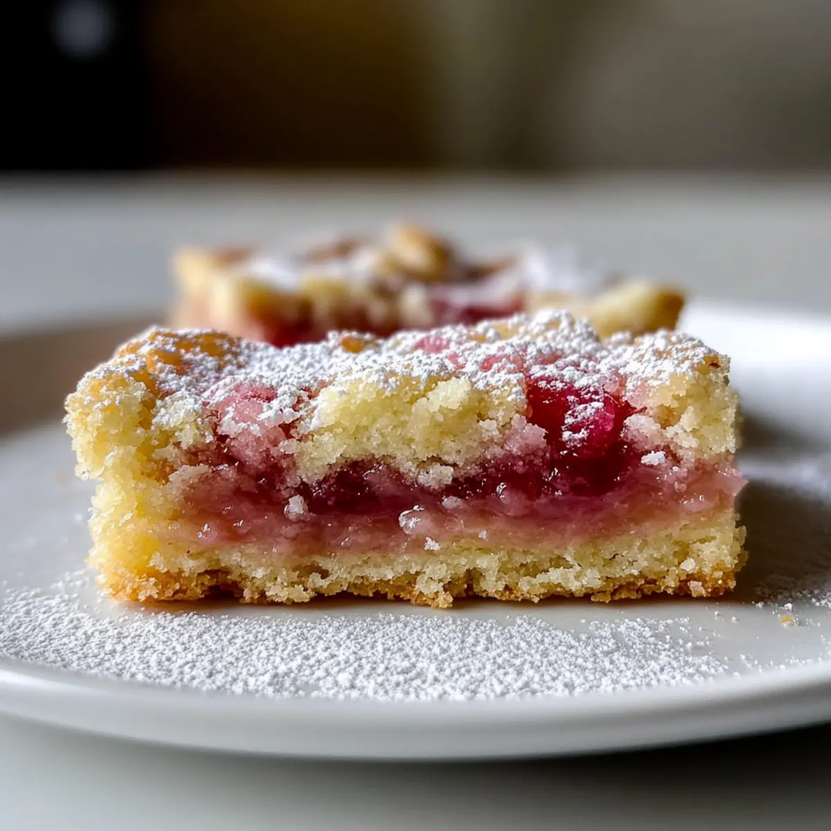 Rhubarb Dream Bars: Sweet & Tangy Bliss in Every Bite