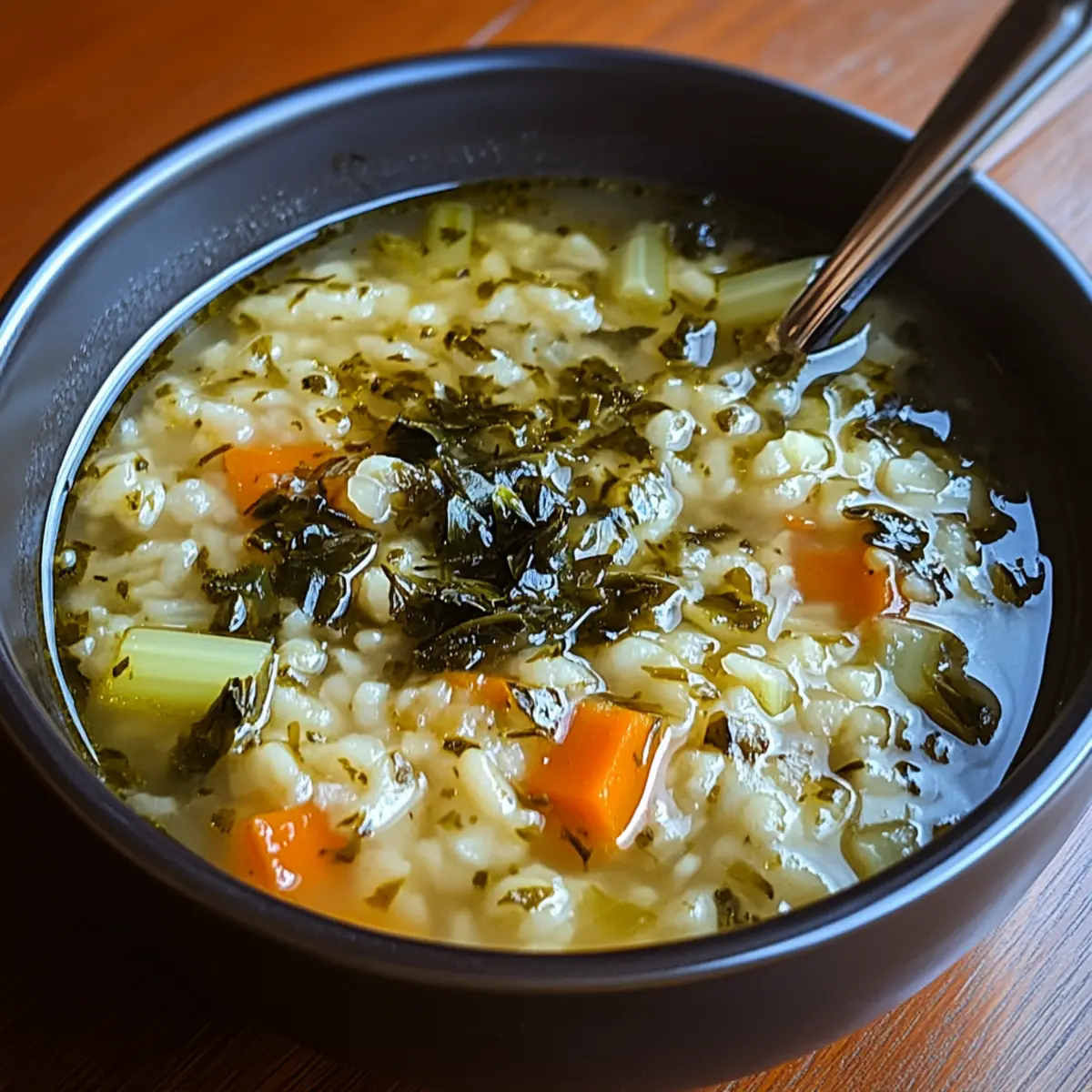 Sardinian Herb Soup: A Cozy Mediterranean Delight