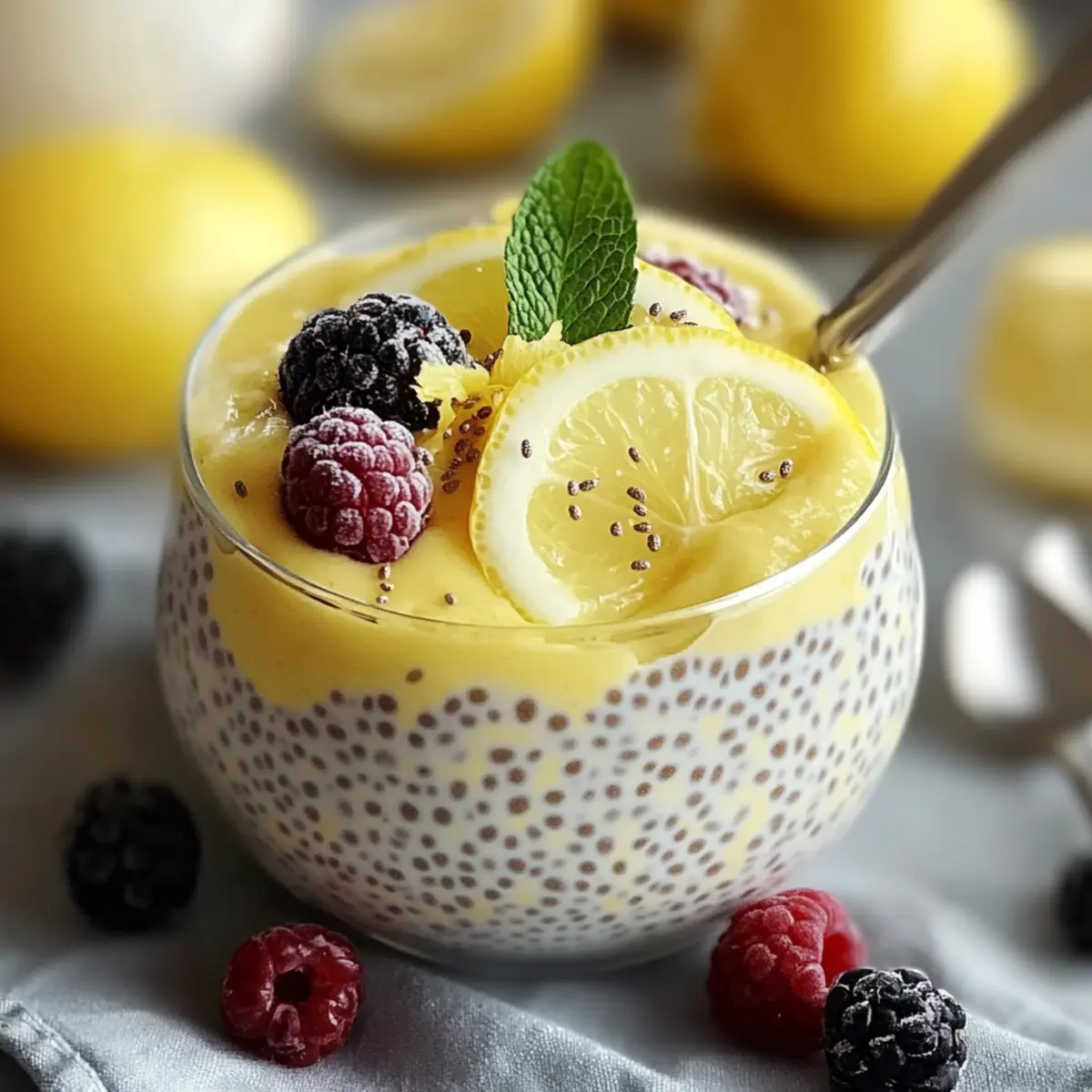 Lemon Cream Chia Pudding: The Ultimate No-Cook Dessert