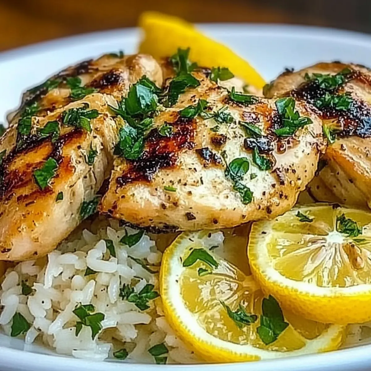 Greek Chicken and Lemon Rice for an Easy Mediterranean Feast