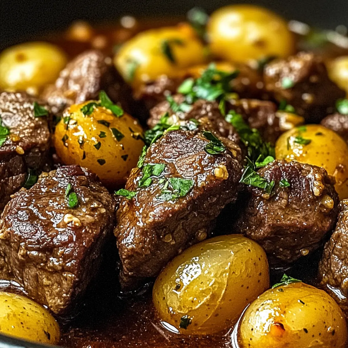 Slow Cooker Garlic Butter Beef for a Cozy Dinner Delight