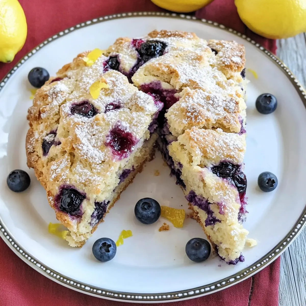 Lemon Blueberry Scones That Will Brighten Your Breakfast