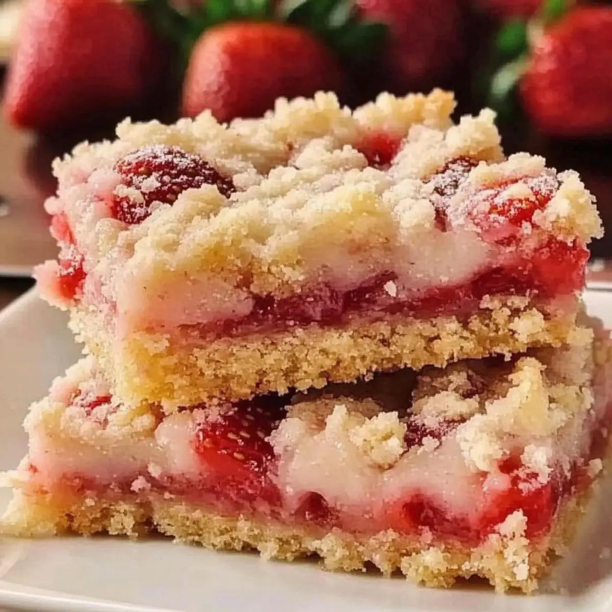 Delicious Strawberry Shortcake Bars for Summer Bliss