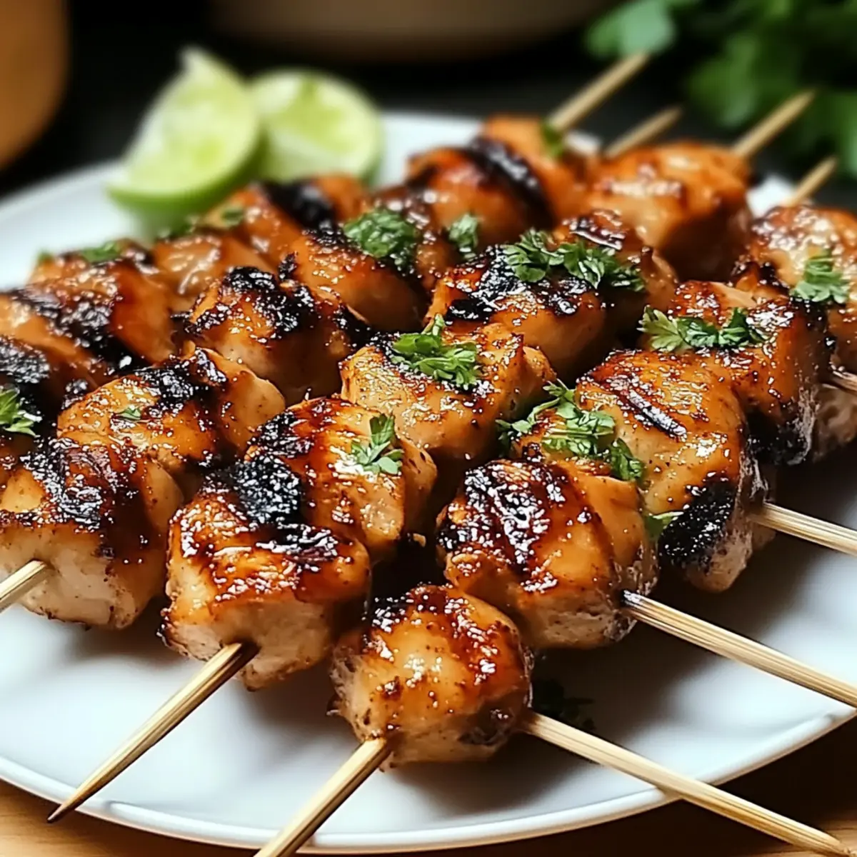 Grilled Thai Coconut Chicken Skewers for a Tropical Feast