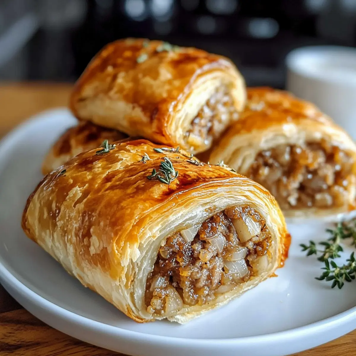 French Onion Sausage Rolls for Cozy Nights and Gatherings