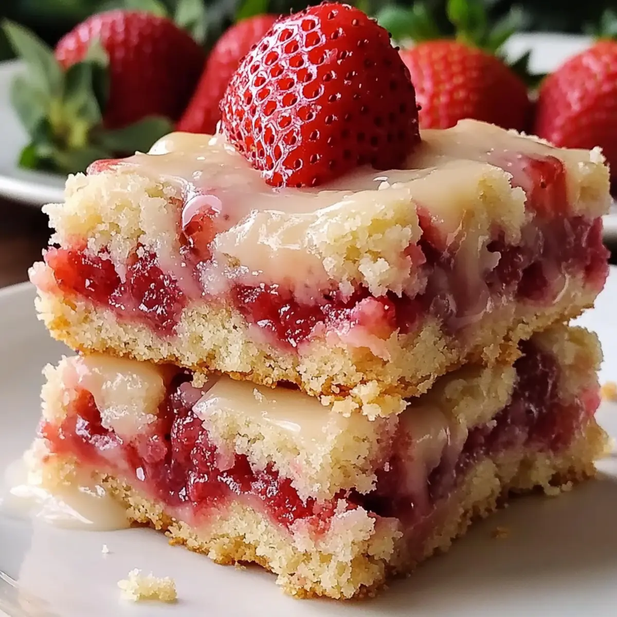 Strawberry Shortcake Bars That Brighten Your Summer Days