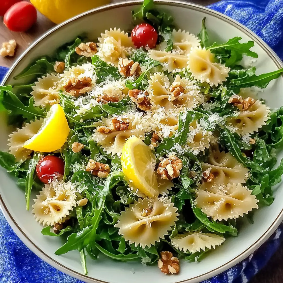 Zesty Lemon Arugula Pasta Salad for a Fresh Summer Bite