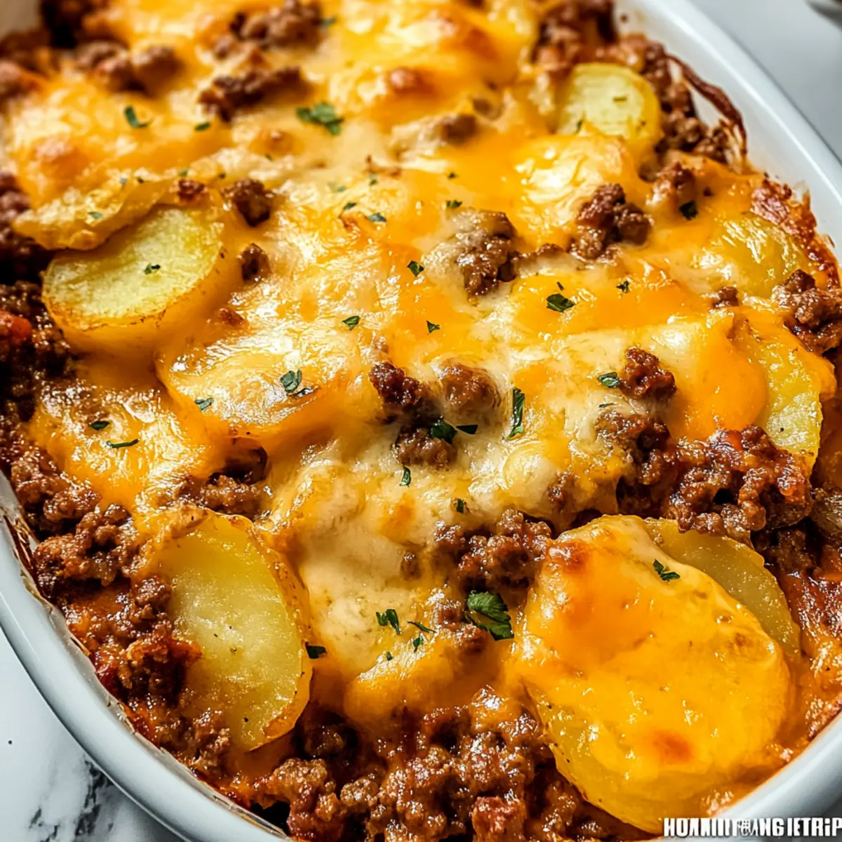 Comforting Hobo Casserole Ground Beef for Easy Family Dining