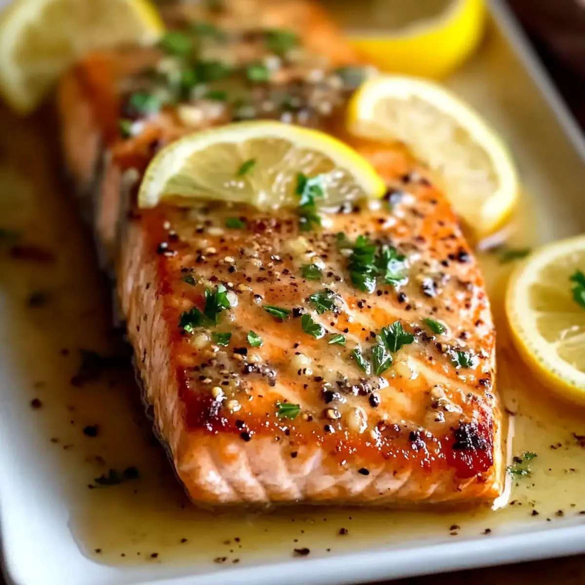 Lemon Garlic Butter Salmon for a Quick, Healthy Dinner Delight