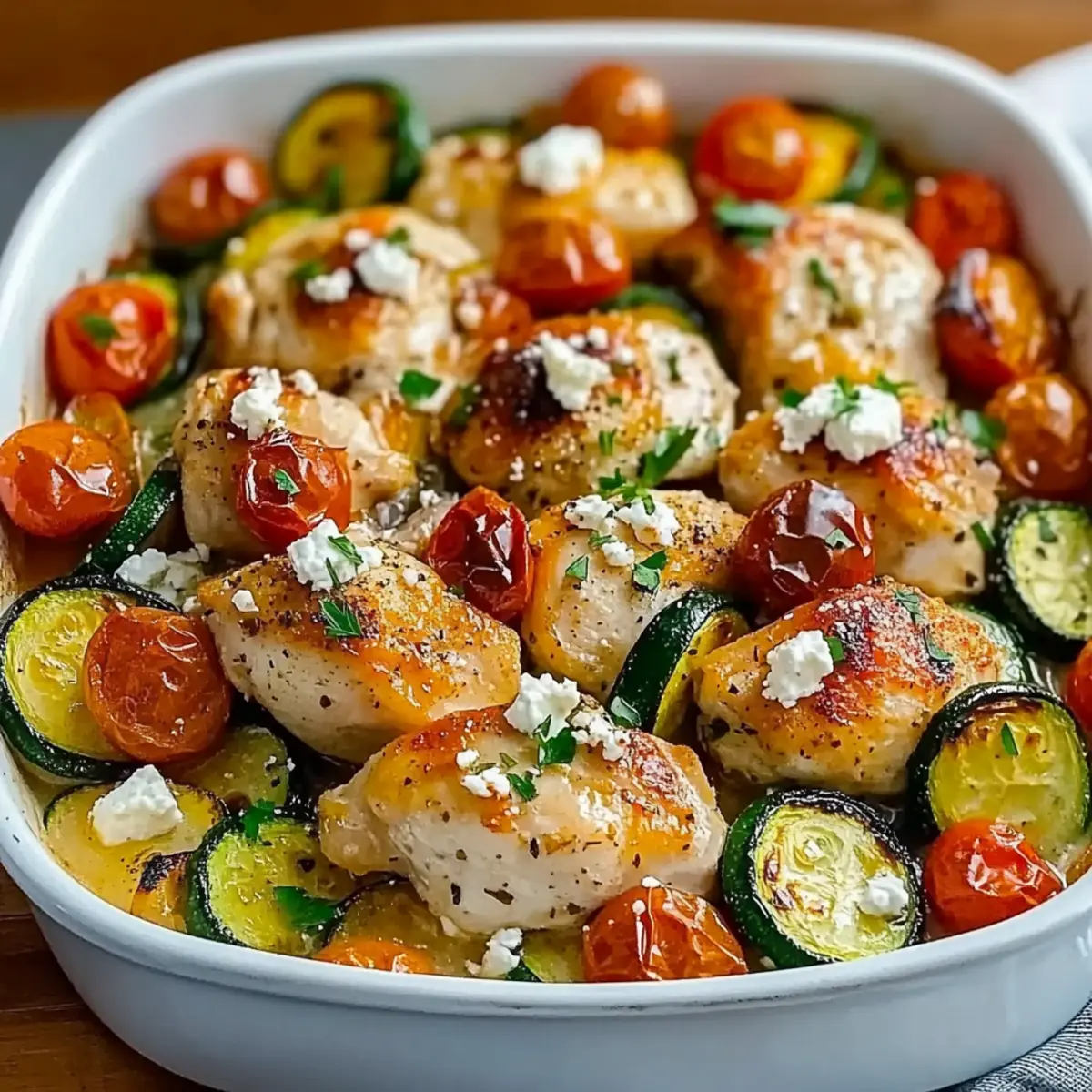 Sheet Pan Mediterranean Chicken & Zucchini for Busy Weeknights