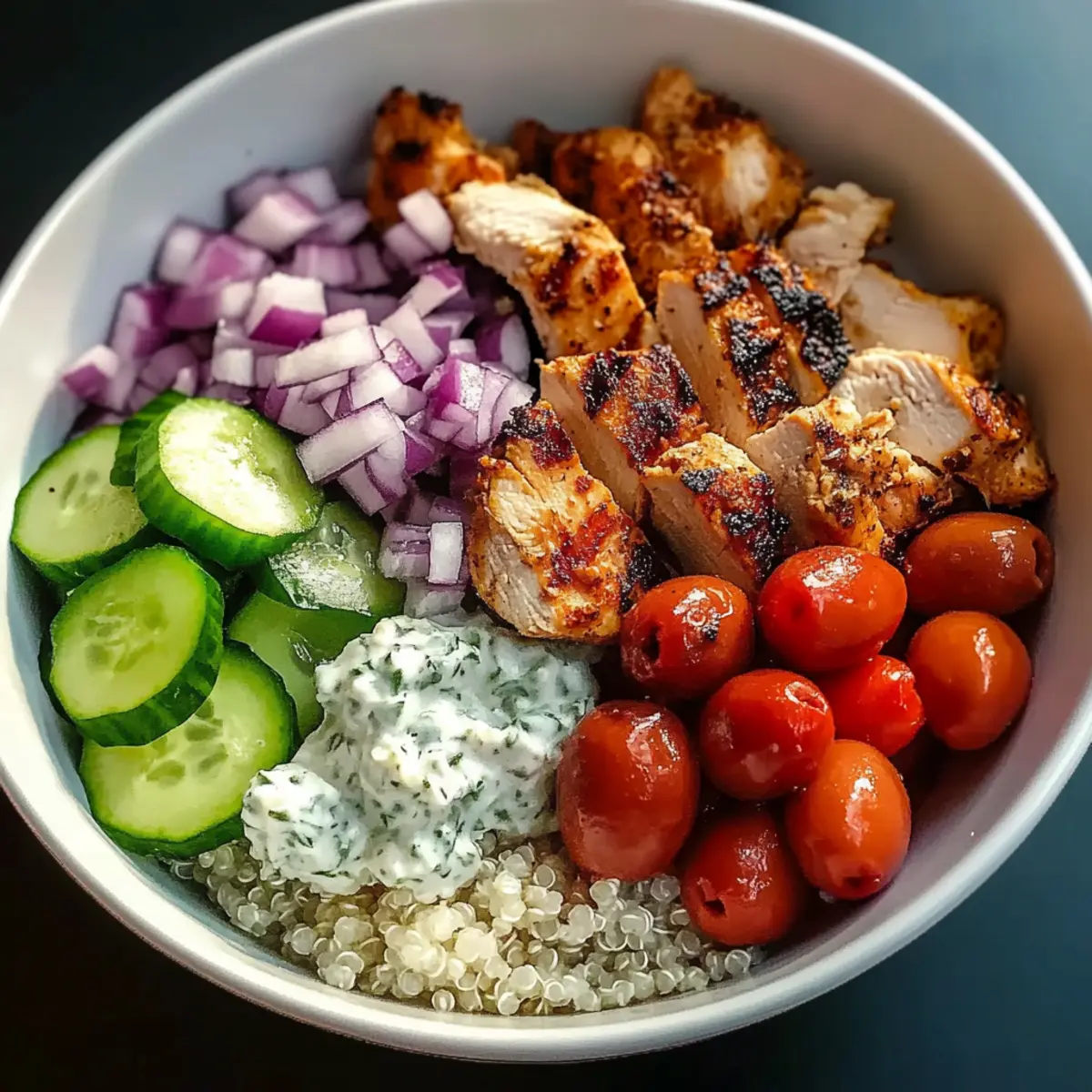 Mediterranean Chicken Bowls: Flavor-Packed Protein Powerhouse